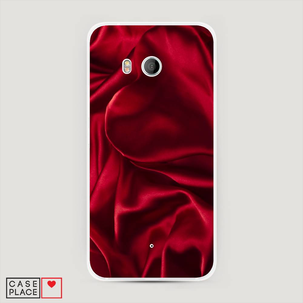 

Чехол Awog "Текстура красный шелк" для HTC U11, 101540-2