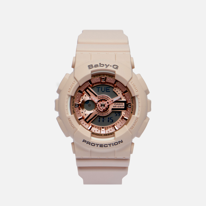 

Наручные часы CASIO Baby-G BA-110CP-4A бежевый, Размер, Baby-G BA-110CP-4A