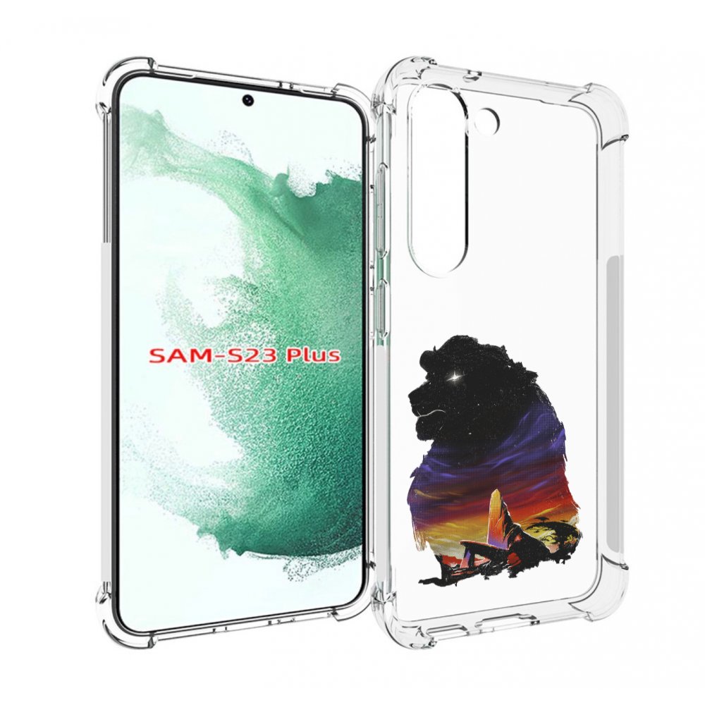 

Чехол MyPads Муфаса для Samsung Galaxy S23 Plus +, Прозрачный, Tocco