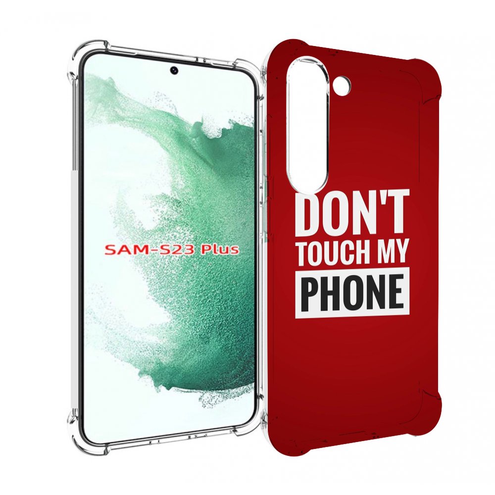 

Чехол MyPads Мой-телефон для Samsung Galaxy S23 Plus +, Прозрачный, Tocco