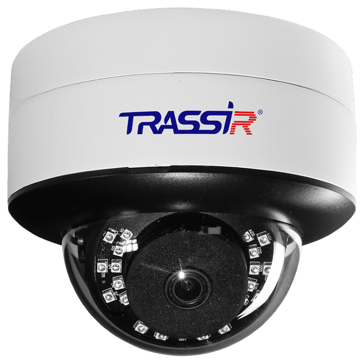 Камера видеонаблюдения IP Trassir TR-D3121IR2 v6, 1080p, 3.6 мм, белый