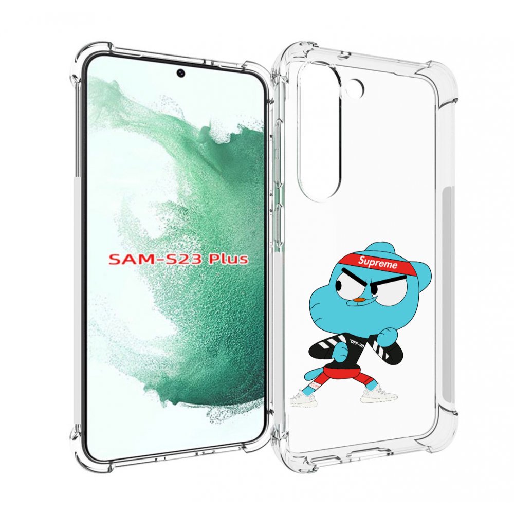 

Чехол MyPads Модный-Гамбол для Samsung Galaxy S23 Plus +, Прозрачный, Tocco