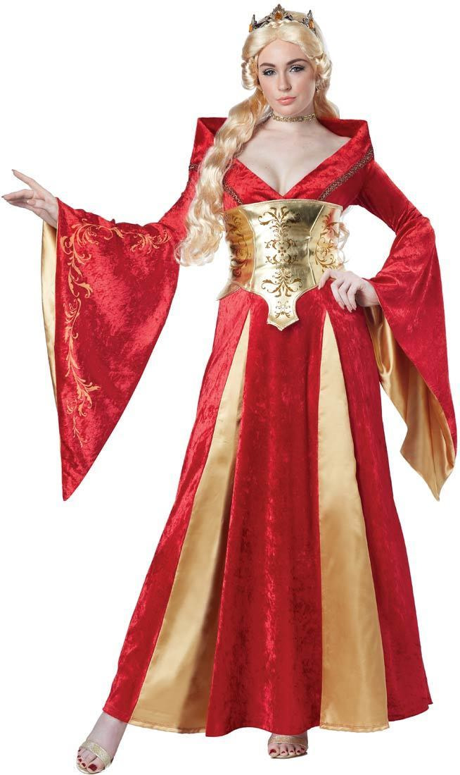 фото Костюм california costumes средневековая королева взрослый s (42-44)