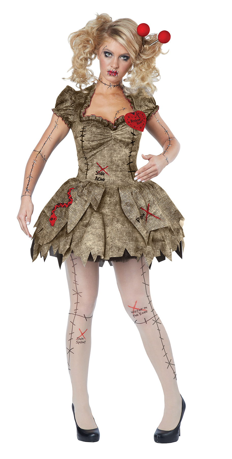 

Костюм California Costumes Кукла Вуду Взрослый S (42-44), k01585