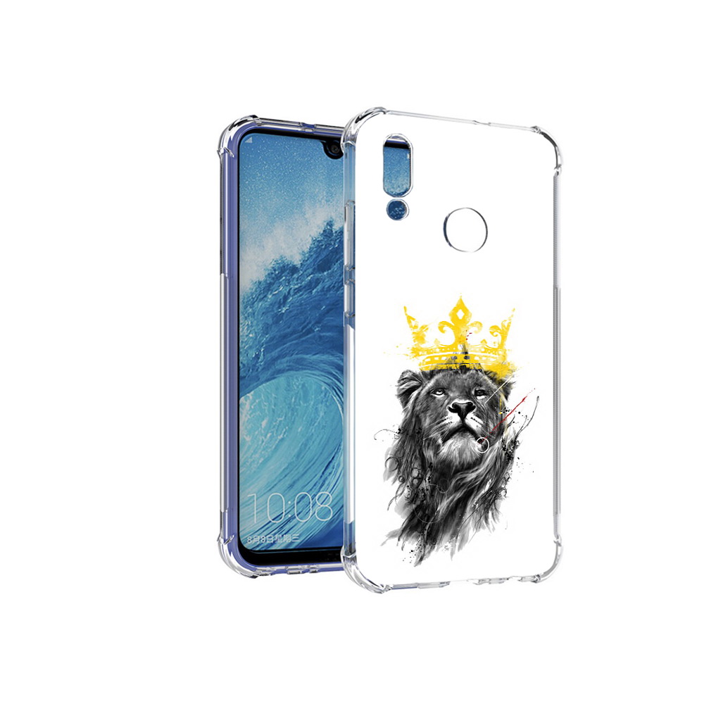

Чехол MyPads Tocco для Huawei P Smart (2019) король-лев, Прозрачный, Tocco