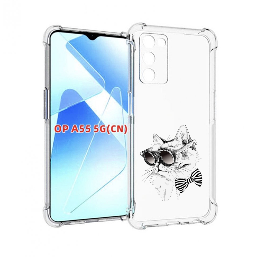 

Чехол MyPads крутая кошка в очках для Infinix Zero X Neo, Прозрачный, Tocco