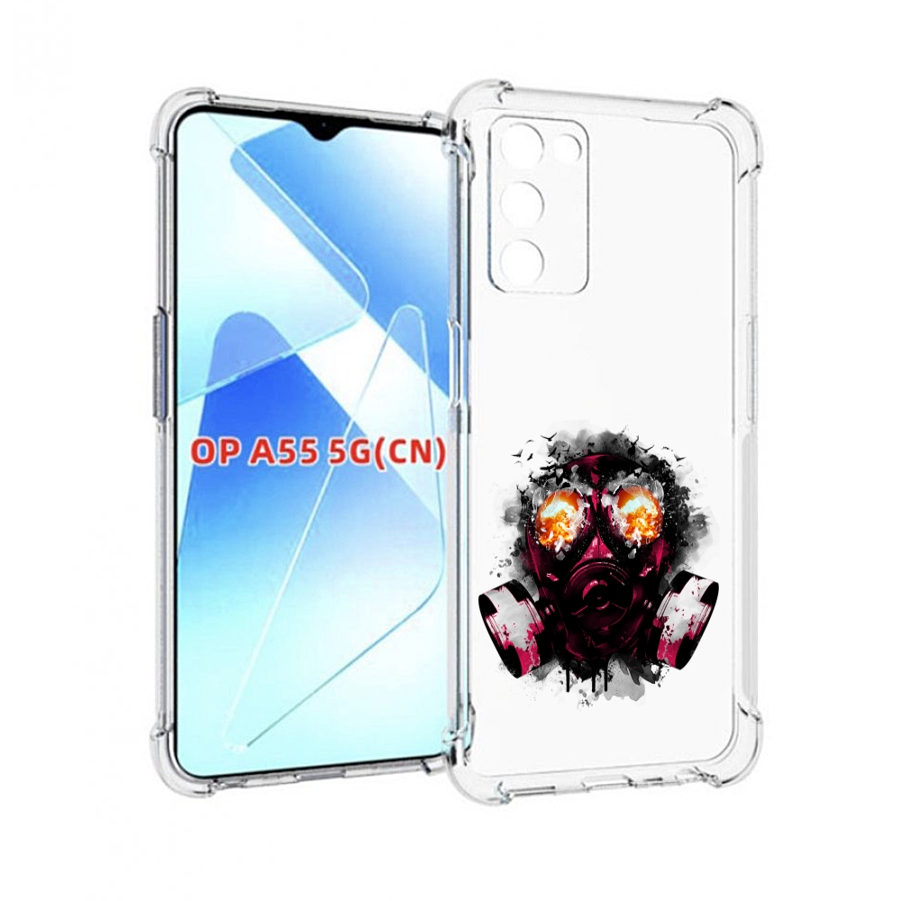 

Чехол MyPads красный противогаз для Infinix Zero X Neo, Прозрачный, Tocco