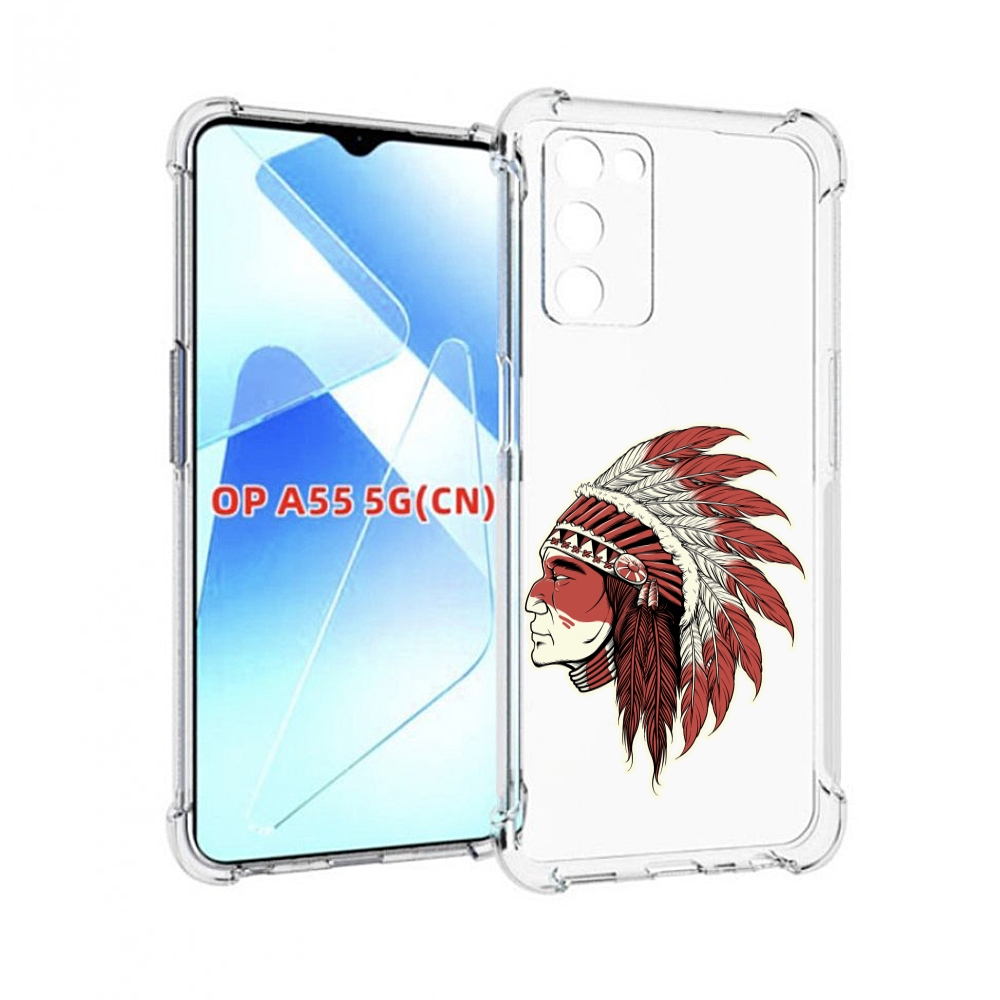 

Чехол MyPads красный индеец для Infinix Zero X Neo, Прозрачный, Tocco