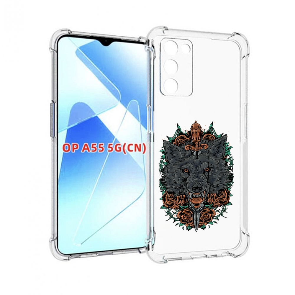 

Чехол MyPads красивый злой волк для Infinix Zero X Neo, Прозрачный, Tocco
