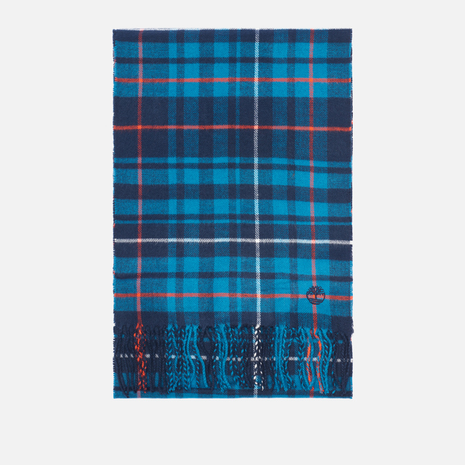 

Шарф унисекс Timberland Plaid Smart Casual синий, Голубой, Plaid Smart Casual