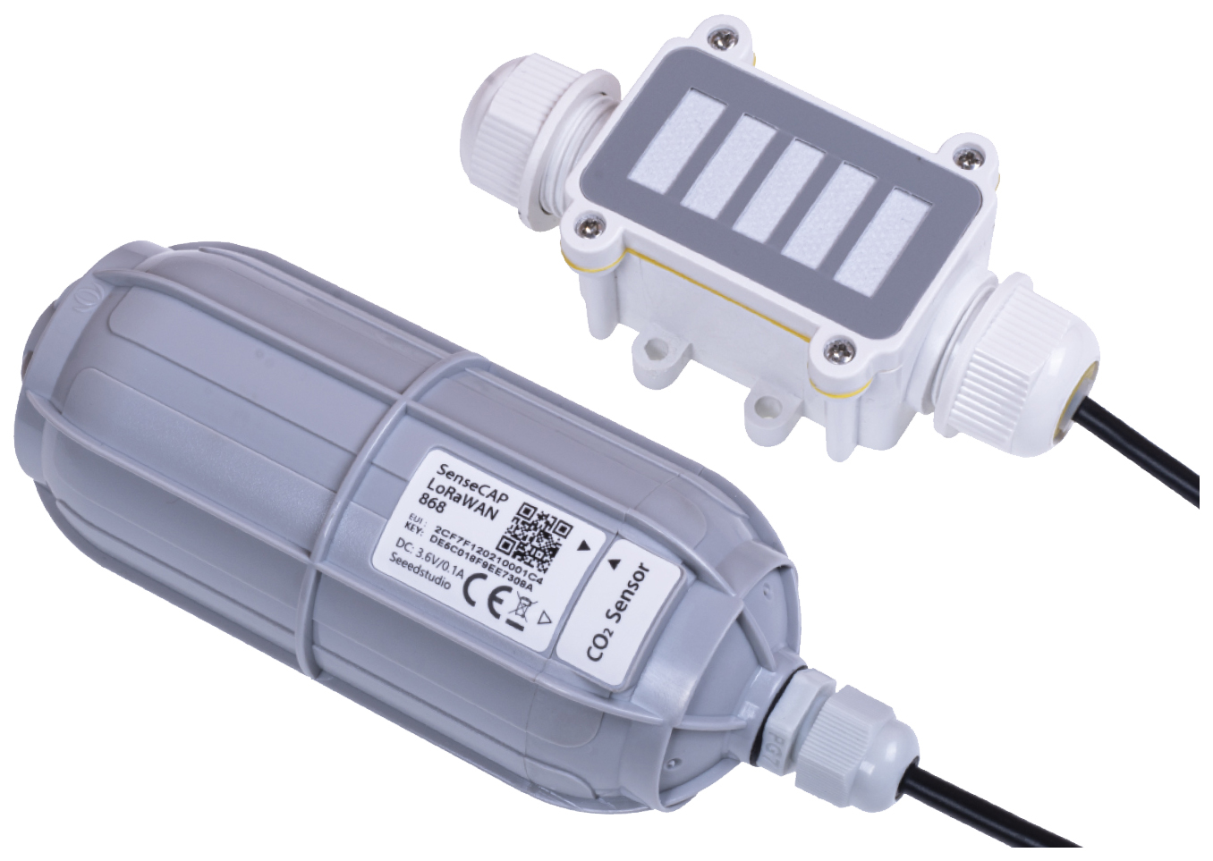 

Датчик для измерения концентрации углекислого газа SenseCAP LoRaWAN EU868MHz