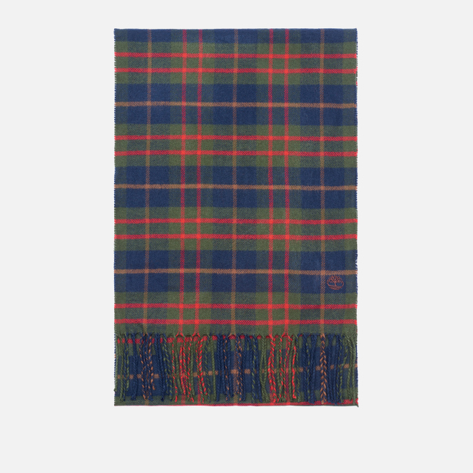 

Шарф унисекс Timberland Cape Neddick Plaid коричневый, Cape Neddick Plaid