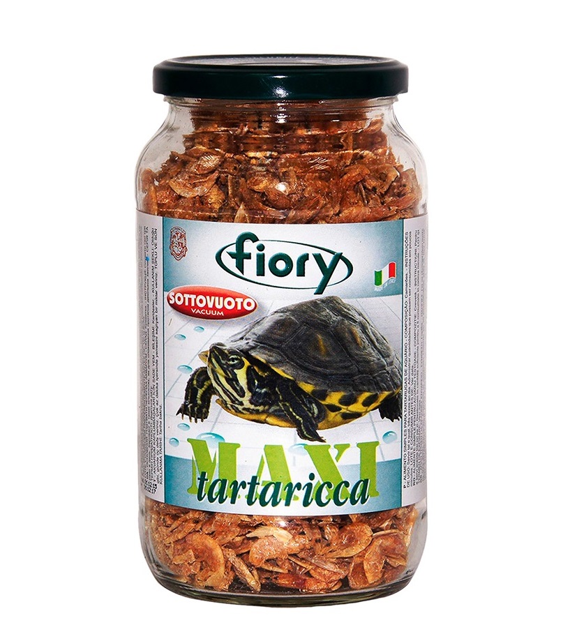 

Корм для рептилий Fiory Maxi Tartaricca, креветки, 4 шт по 1 л