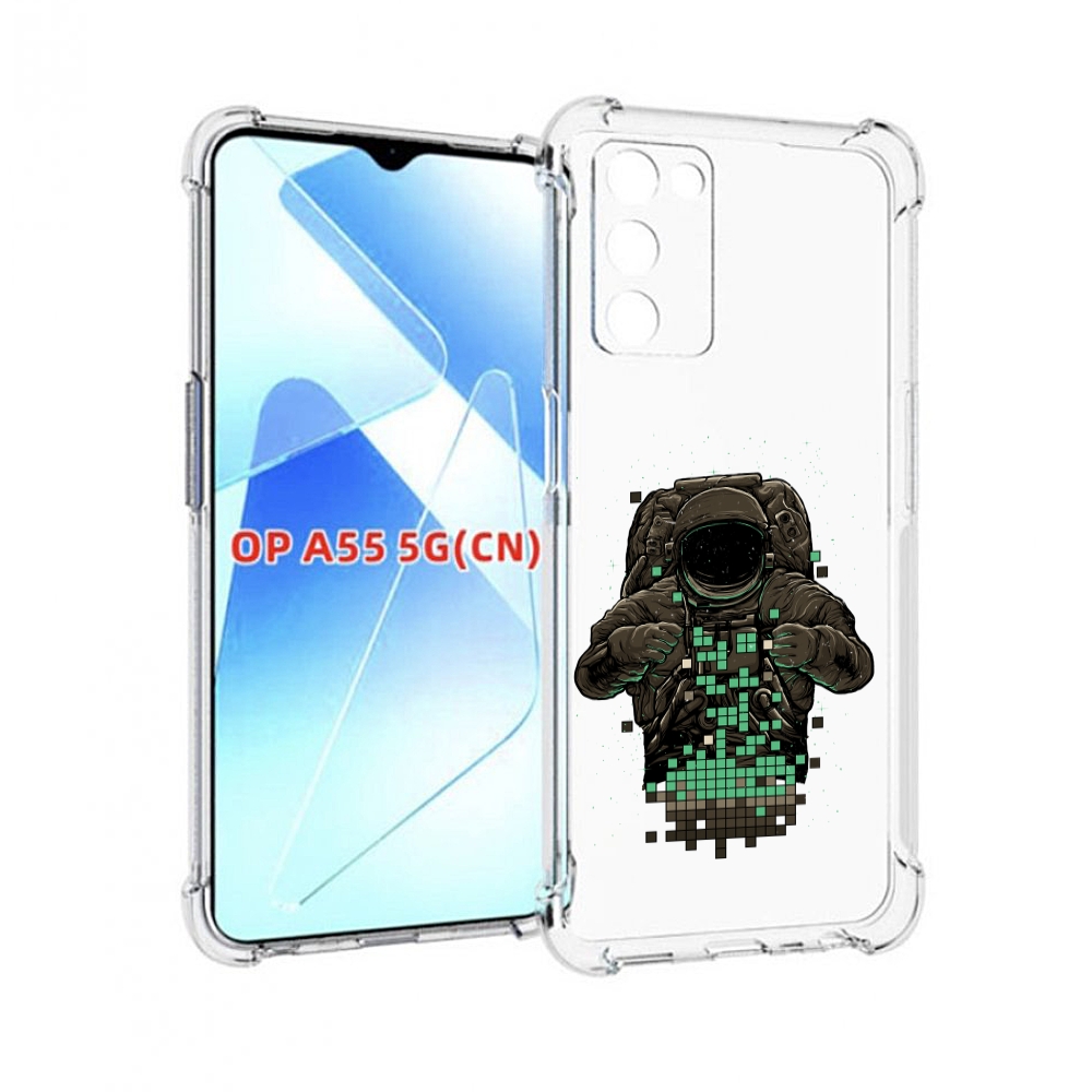 

Чехол MyPads космонавт с пикселями для Infinix Zero X Neo, Прозрачный, Tocco