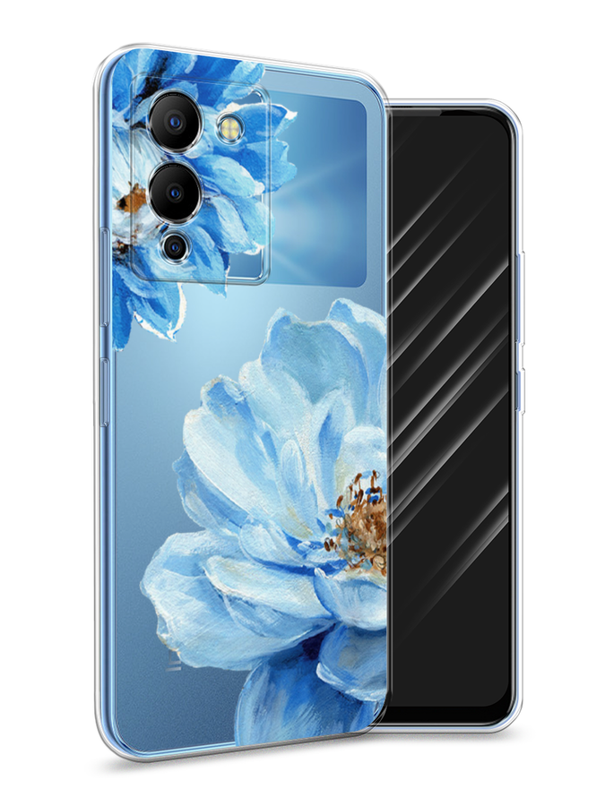

Чехол Awog на Infinix Note 12 G96 "Голубые клематисы", Разноцветный, 3101550-8