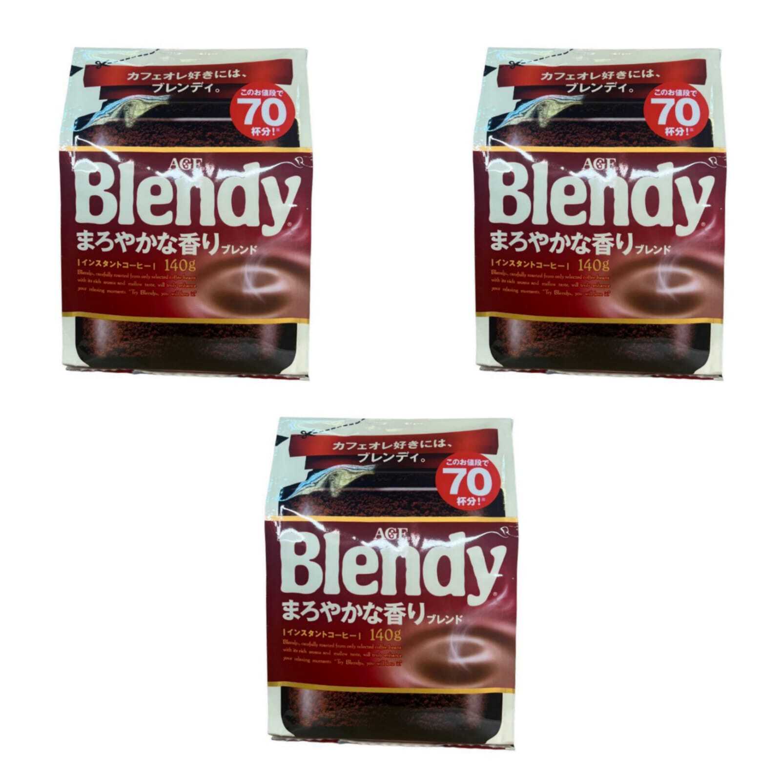 

Кофе растворимый AGF Blendy Moka, 140 г * 3 шт
