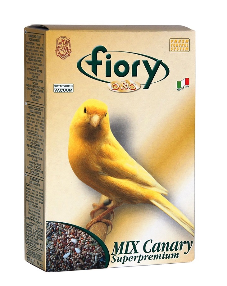 

Сухой корм для канареек FIORY ORO MIX CANARY, 4 шт по 400 г