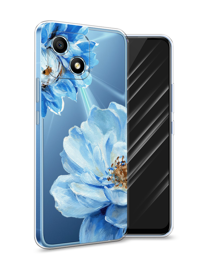 

Чехол Awog на Honor Play 30 "Голубые клематисы", Разноцветный, 6108750-8