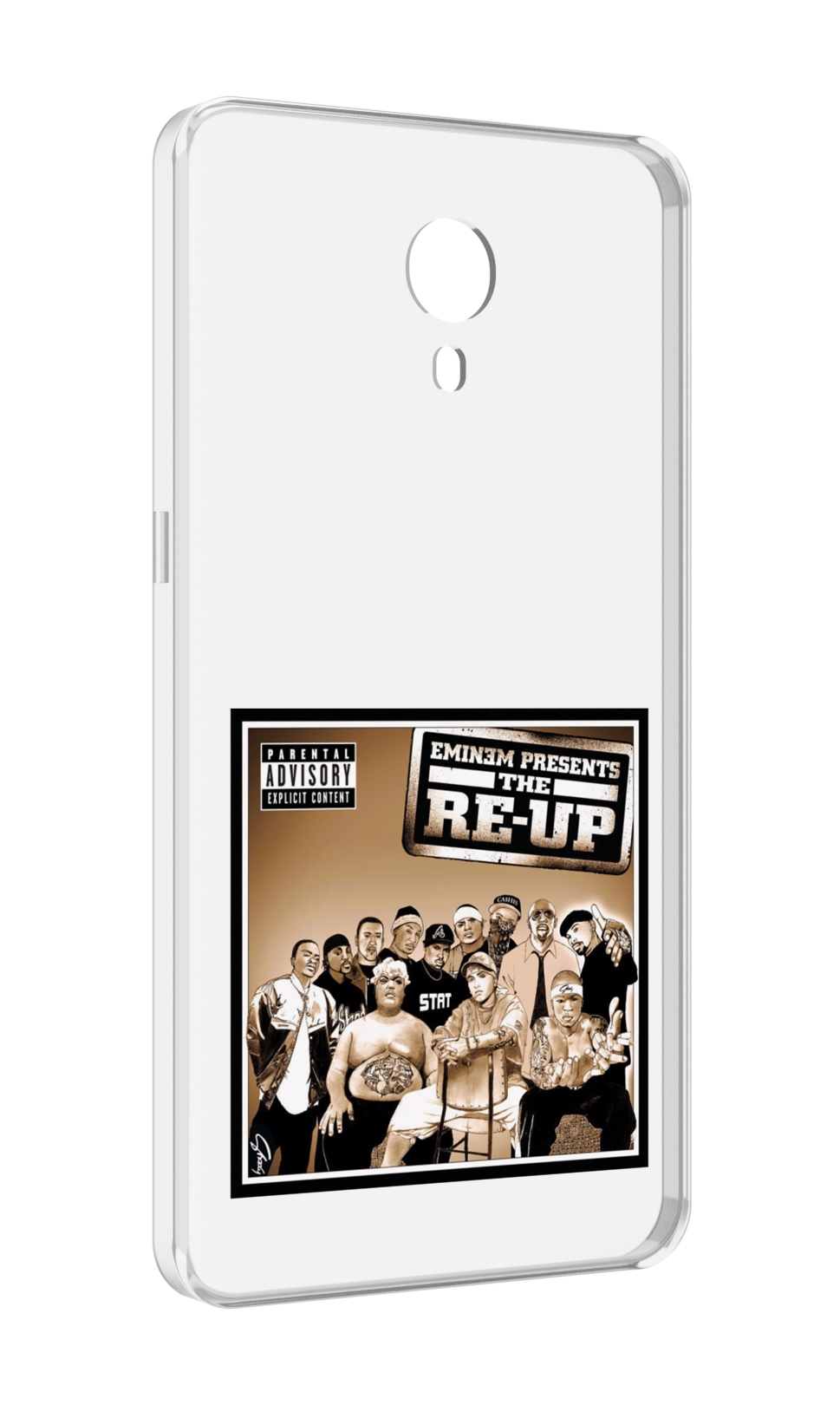 

Чехол MyPads EMINEM PRESENTS, THE RE-UP для Meizu M3 Note, Прозрачный, Tocco