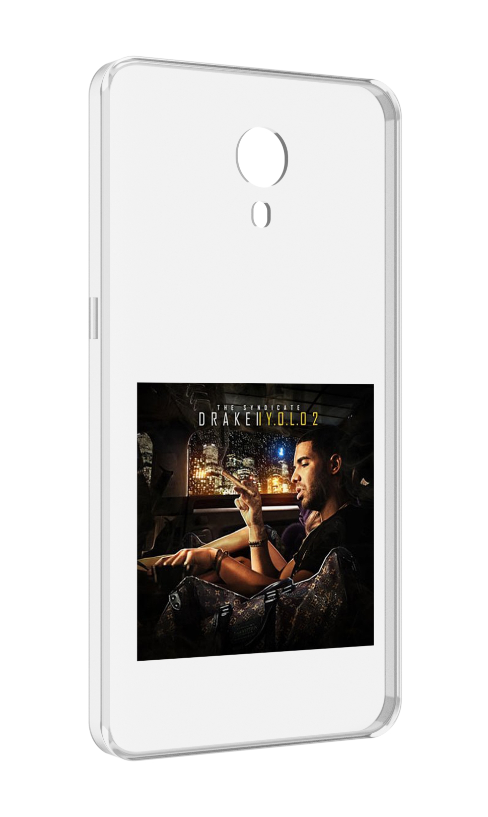 

Чехол MyPads Drake - You Only Live Once 2 для Meizu M3 Note, Прозрачный, Tocco