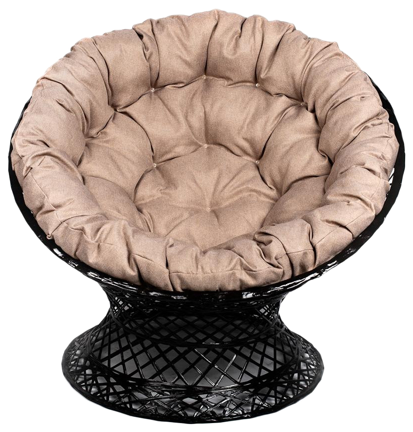 фото Садовое кресло ajurio papasan 80381946 brown 110х60х110 см