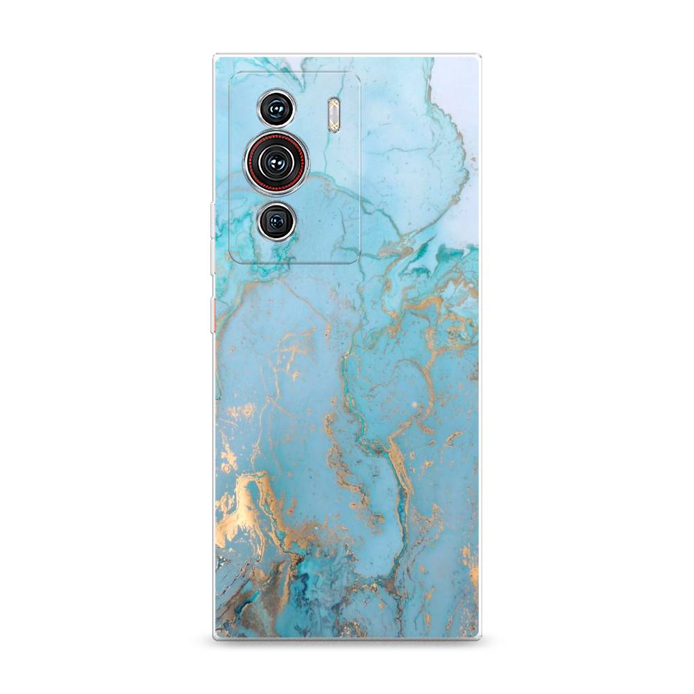 

Чехол Awog на ZTE Nubia Z40 Pro / ЗТЕ Нубиа Z40 Pro "Голубой мрамор рисунок", Разноцветный, 135850-3