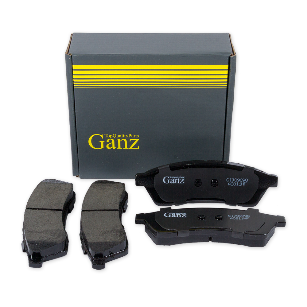 Комплект тормозных колодок GANZ GIJ09090