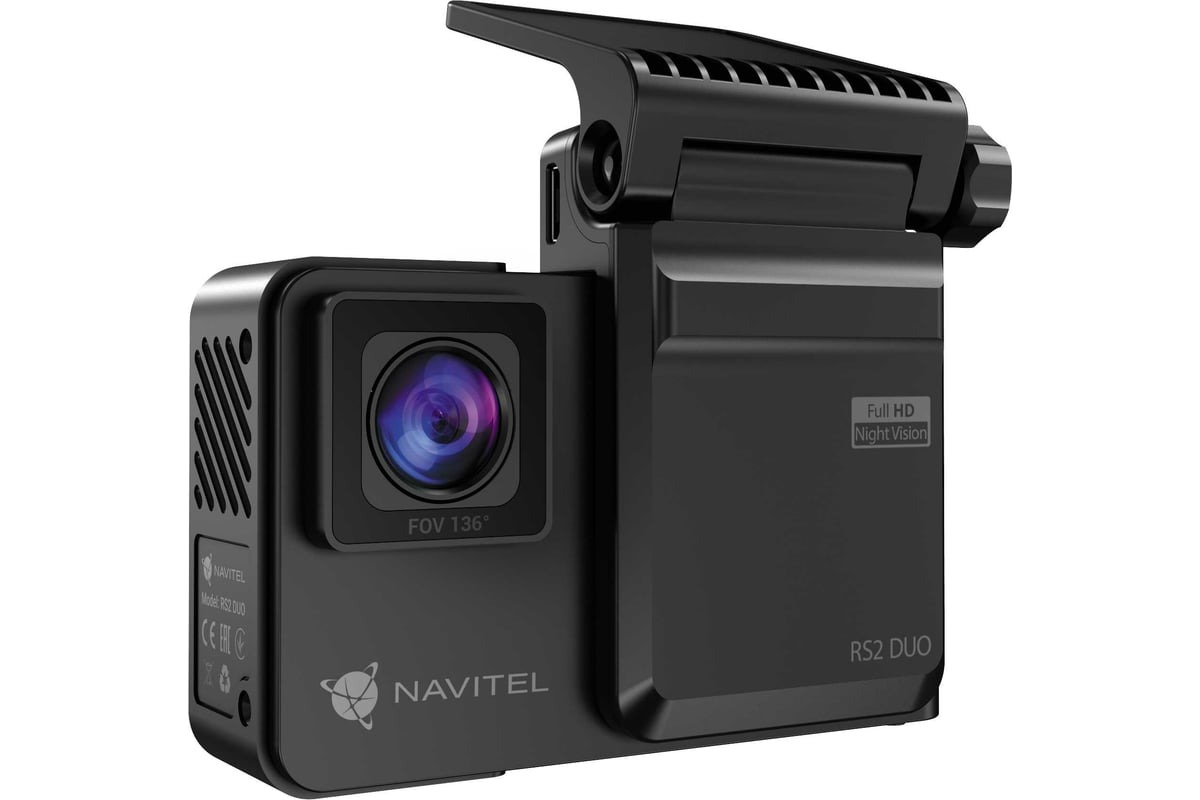 

Видеорегистратор Navitel RS2 DUO DVR, черный