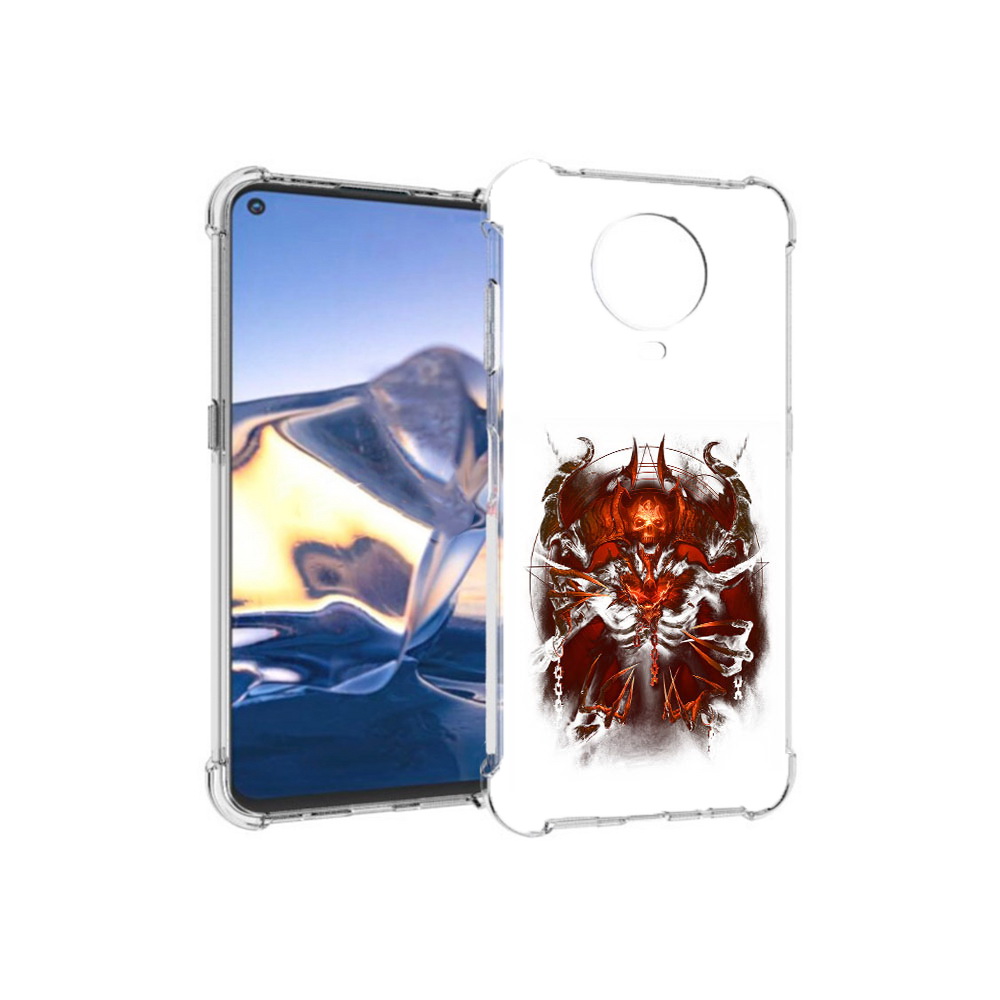 

Чехол MyPads Tocco для Nokia G10 яркий демон (PT171673.98.708), Tocco