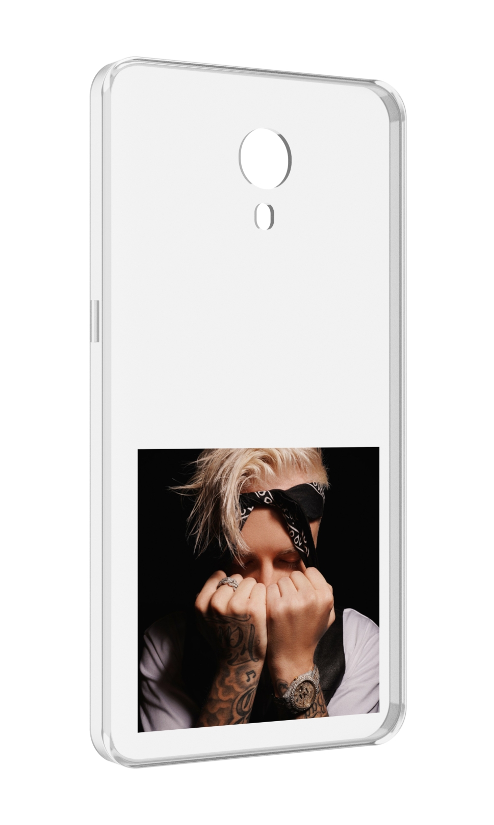 

Чехол MyPads 58 Егор Крид для Meizu M3 Note, Прозрачный, Tocco