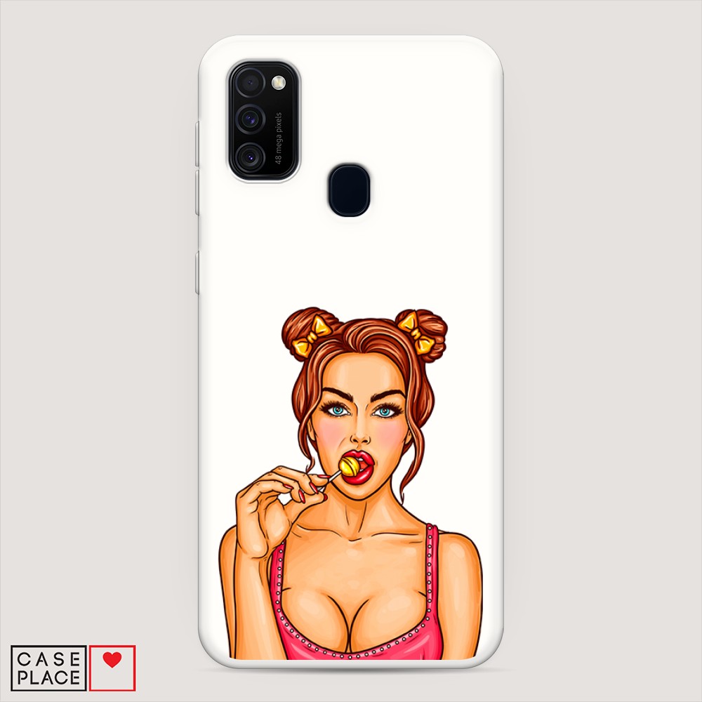 

Чехол Awog на Samsung Galaxy M21/M30s "Вкусный леденец", Разноцветный