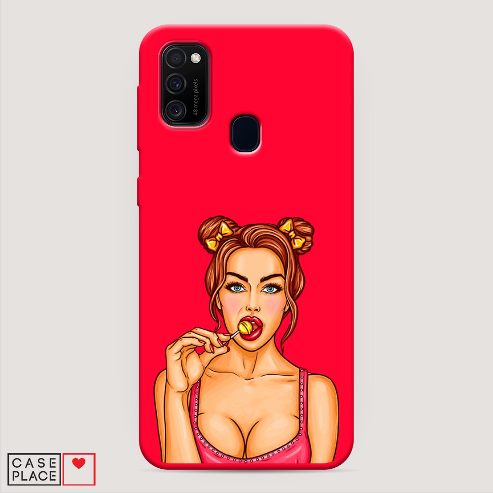 

Чехол Awog на Samsung Galaxy M21/M30s "Вкусный леденец", Разноцветный