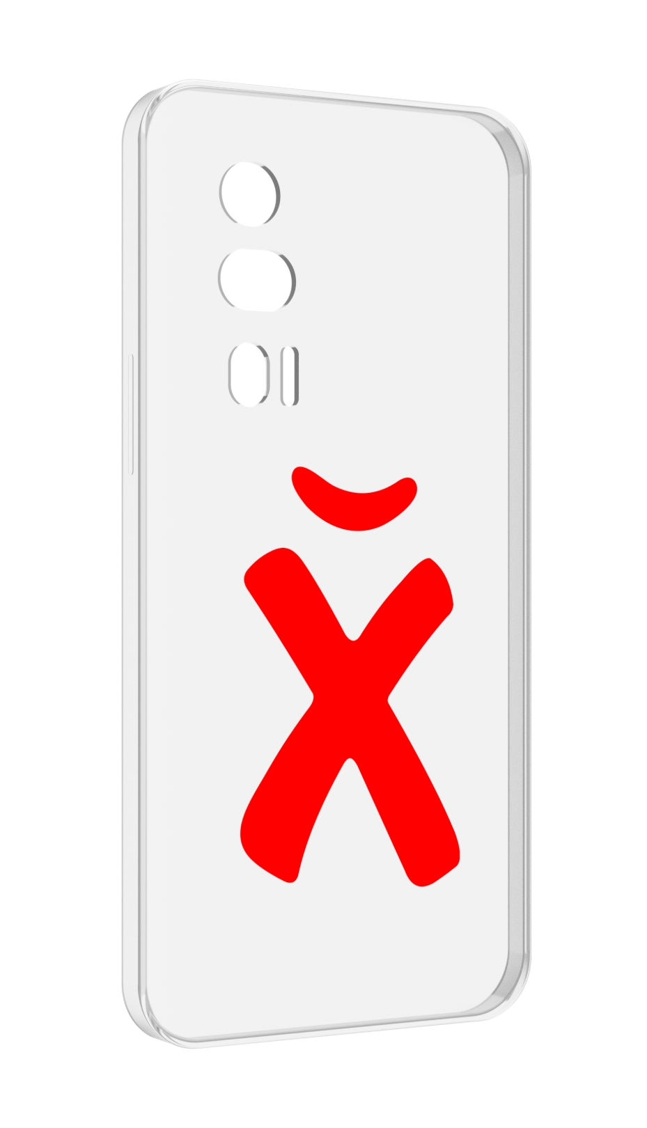 

Чехол MyPads абстракция буква х для Xiaomi Redmi K60 противоударный, Tocco