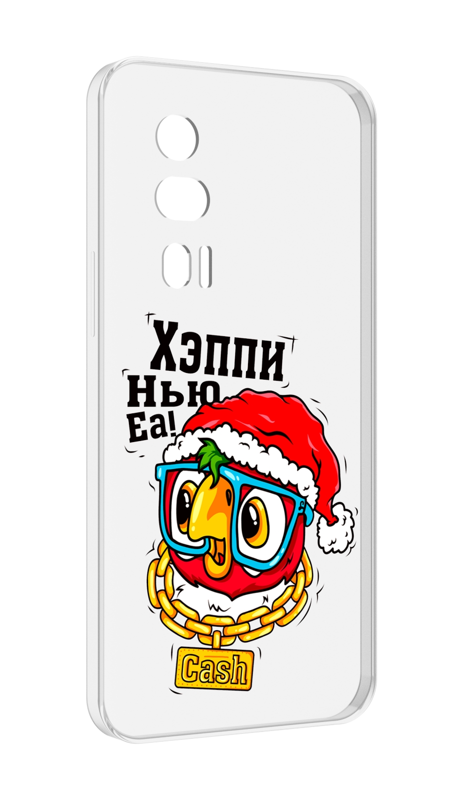 

Чехол MyPads Хэппи нью еа для Xiaomi Redmi K60 противоударный, Tocco