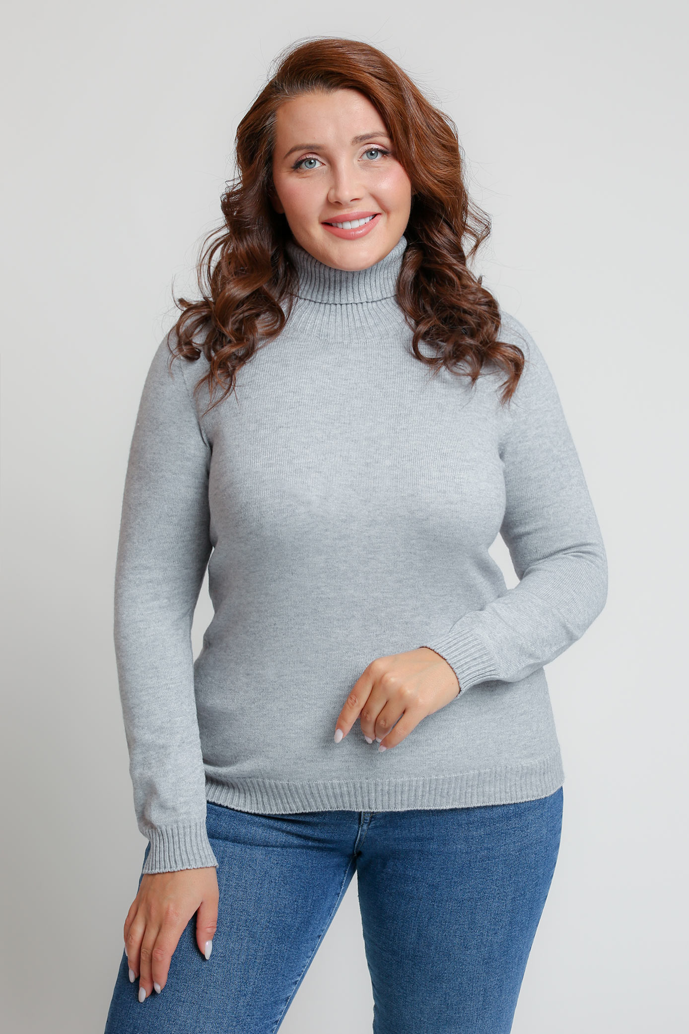 

Джемпер женский LADY STYLE М 16-007 серый 46 RU, М 16-007