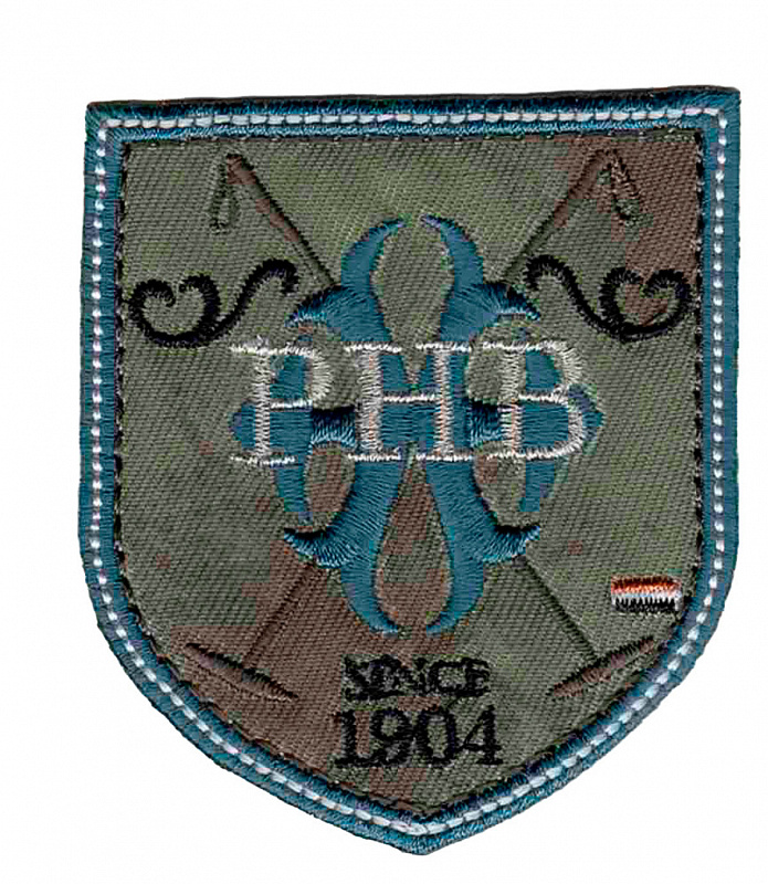 

34222/1SB Термоаппликация HKM PHB, Зеленый;голубой;коричневый