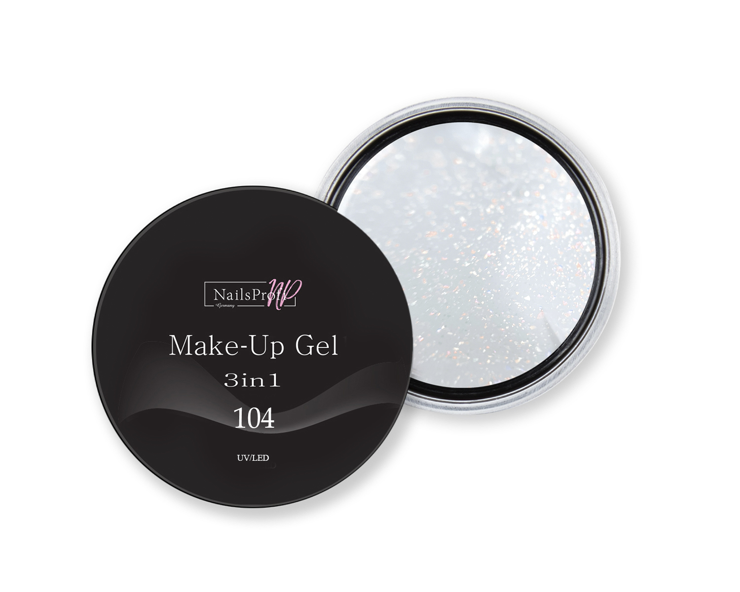

Гель для ногтей NailsProfi Make-Up Gel 3in1 104, 50 г