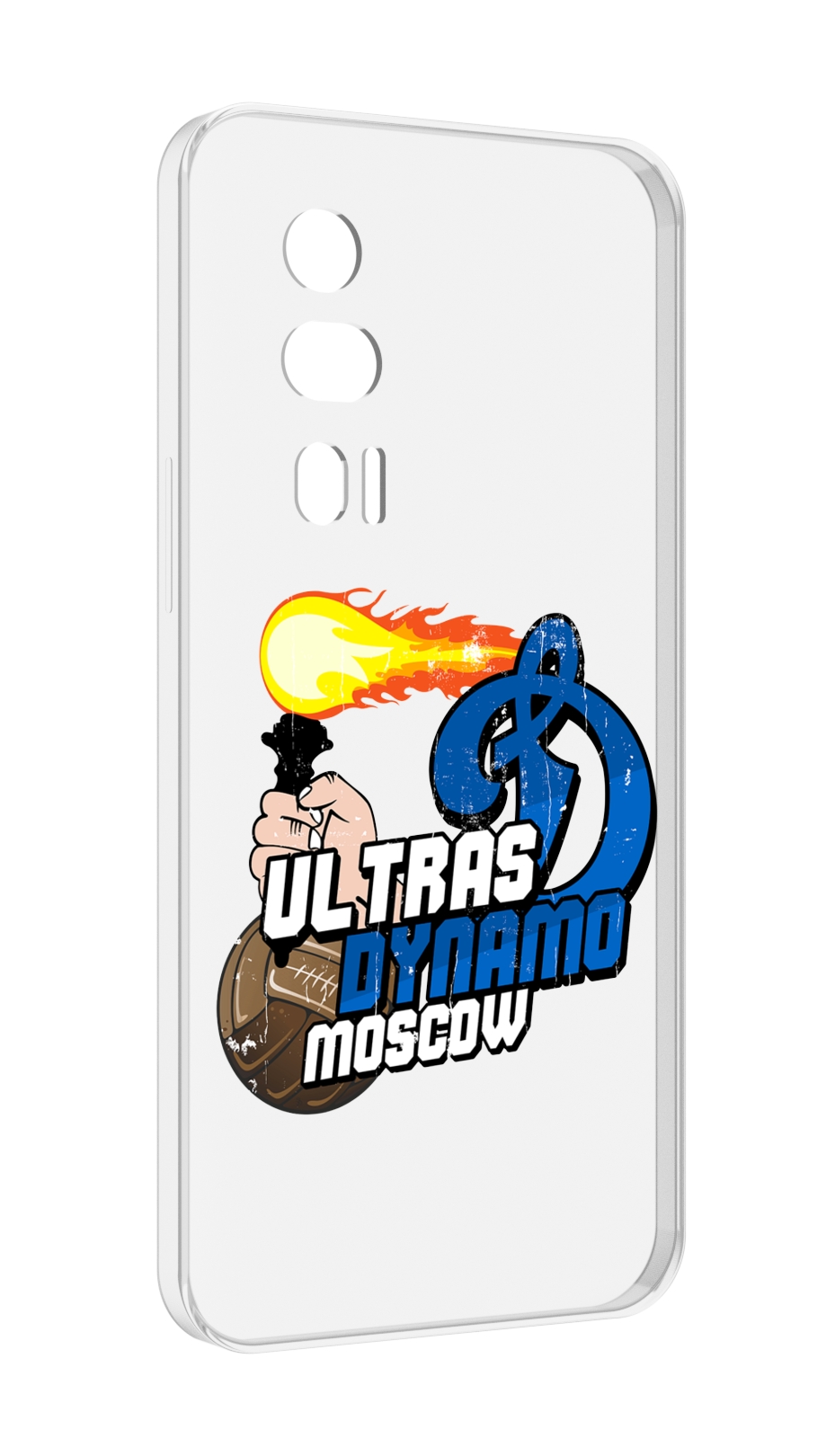 

Чехол MyPads ФК Динамо для Xiaomi Redmi K60 противоударный, Tocco