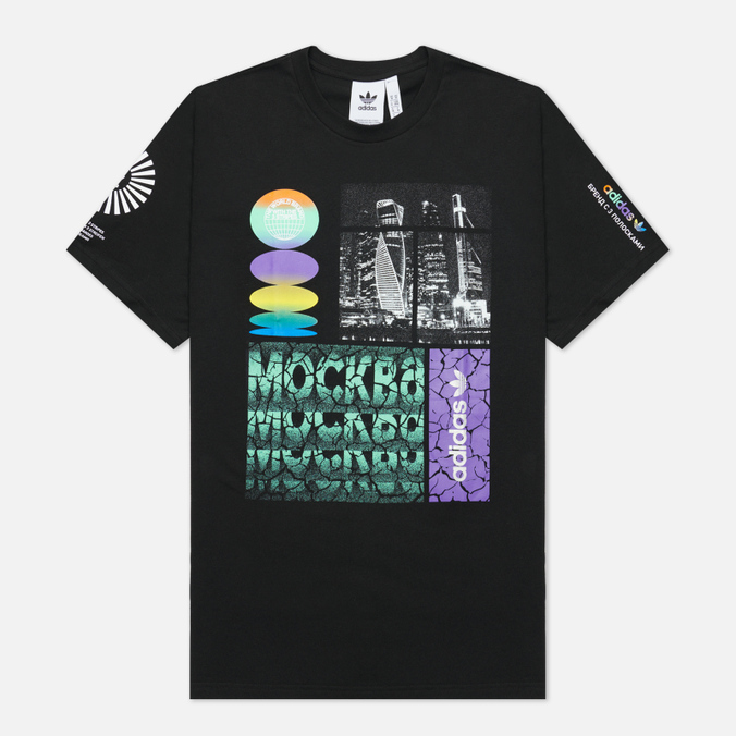 

Футболка мужская Adidas HM7633 черная L, HM7633