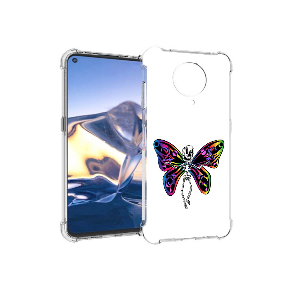 

Чехол MyPads Tocco для Nokia G10 эффект бабочки (PT171673.98.701), Tocco