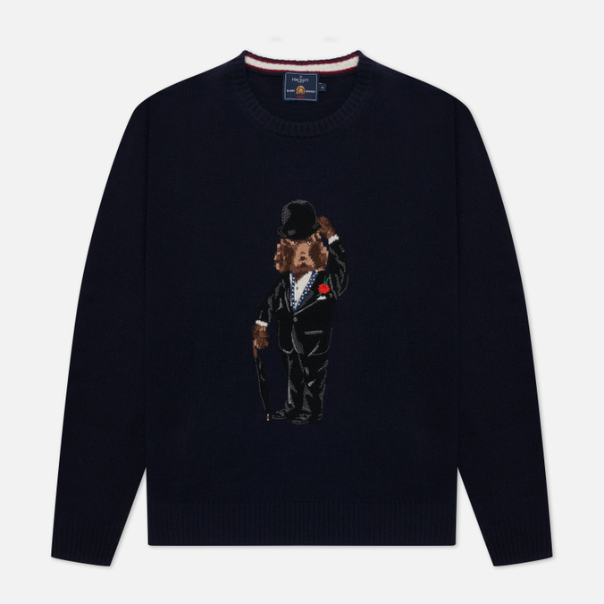 

Джемпер мужской Hackett HM702724 синий XL, HM702724