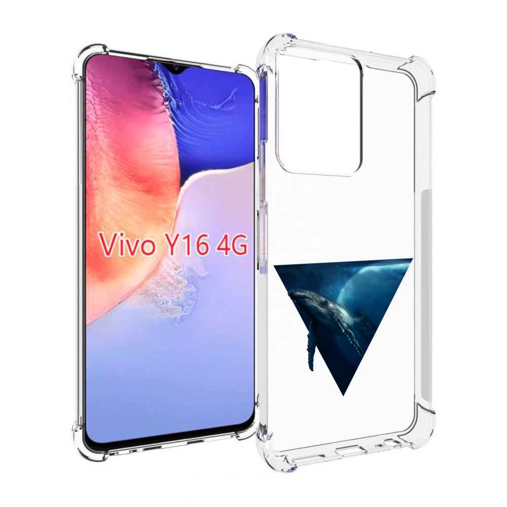 

Чехол MyPads 3D кит для Vivo Y16 4G/ Vivo Y02S, Прозрачный, Tocco