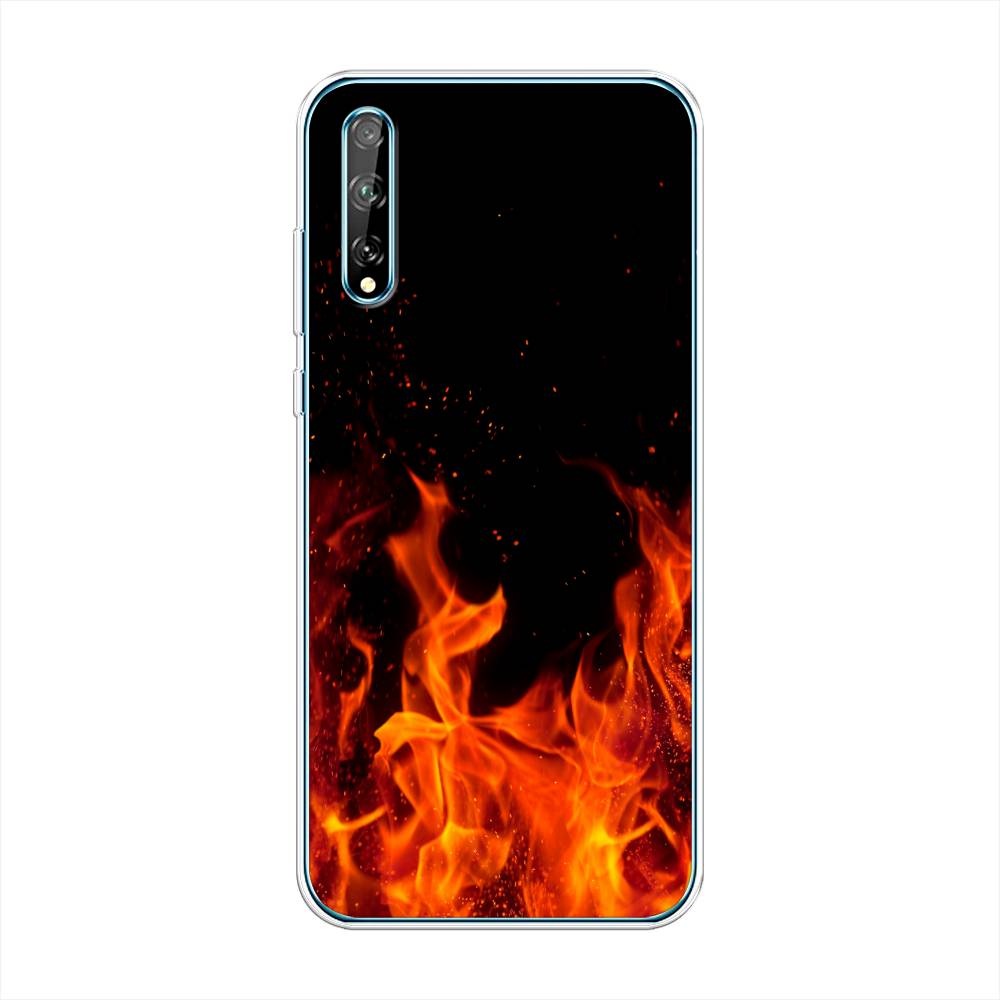 

Чехол Awog на Huawei Y8p "Все в огне", Оранжевый;черный, 6103450-4