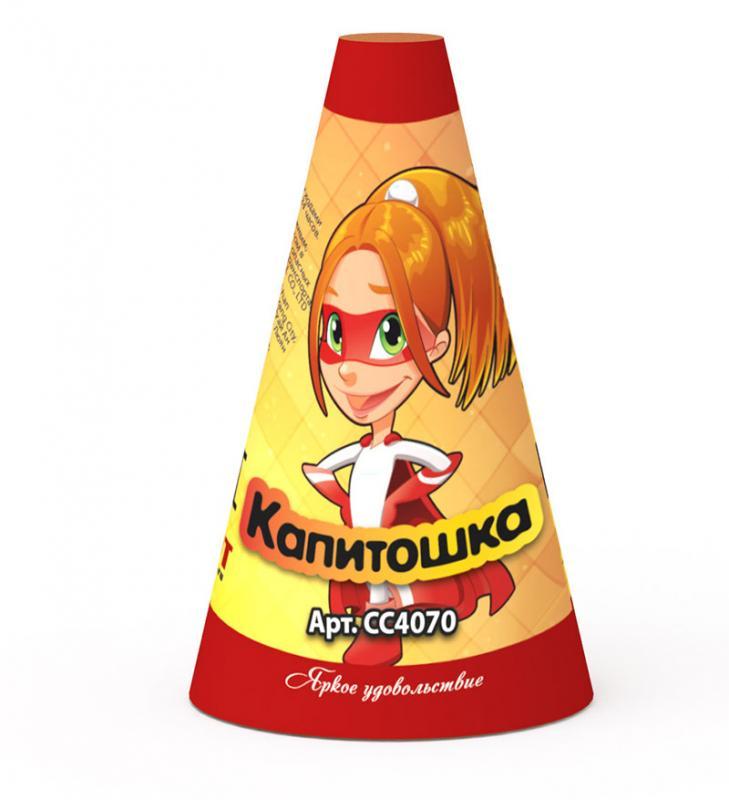 

СуперСалют СС4070 Фонтан Капитошка Фейерверк