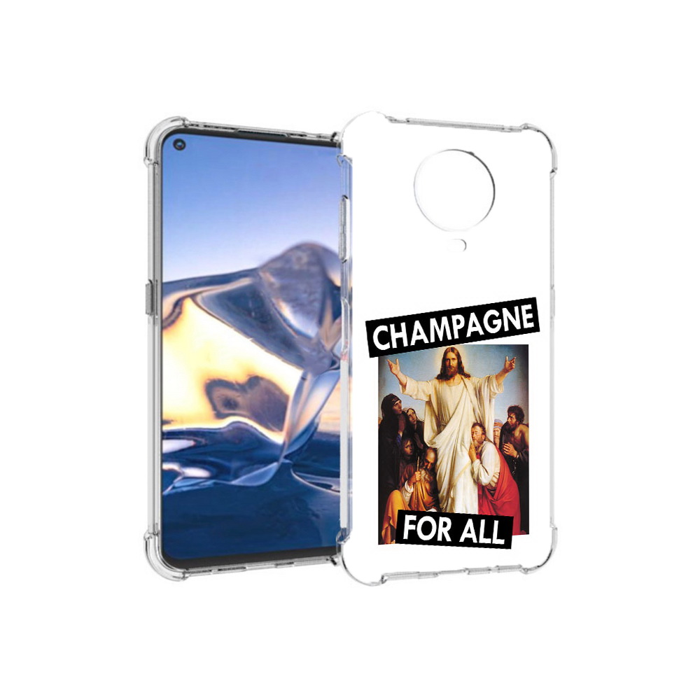 

Чехол MyPads Tocco для Nokia G10 шампанское (PT171673.98.697), Tocco