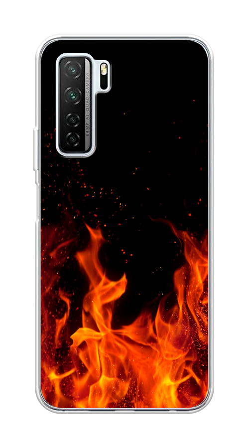 

Чехол Awog на Huawei P40 lite 5G "Все в огне", Оранжевый;черный, 6103050-4