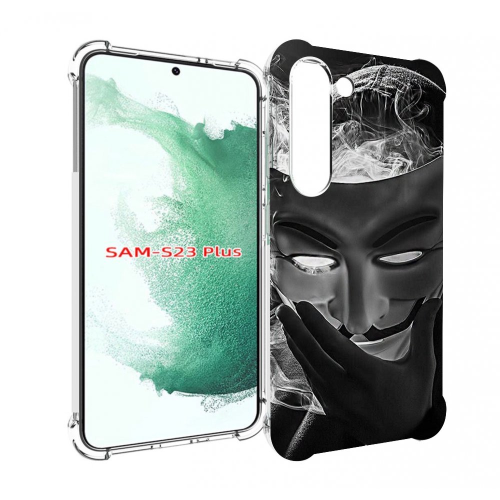

Чехол MyPads Маска для Samsung Galaxy S23 Plus +, Прозрачный, Tocco