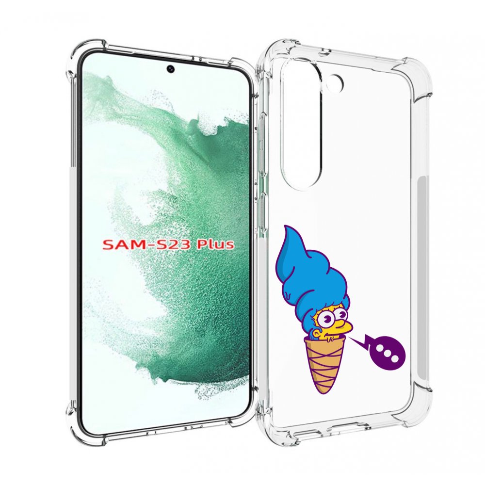 

Чехол MyPads Мардж-рожок для Samsung Galaxy S23 Plus +, Прозрачный, Tocco