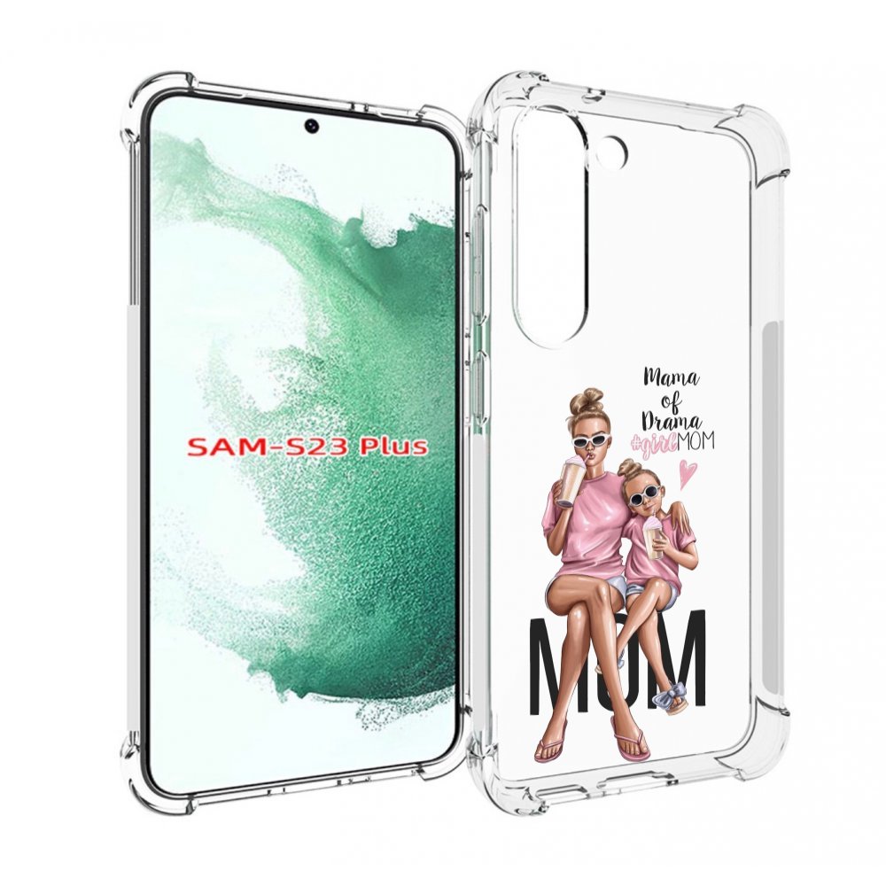 

Чехол MyPads Мама-мечты женский для Samsung Galaxy S23 Plus +, Прозрачный, Tocco