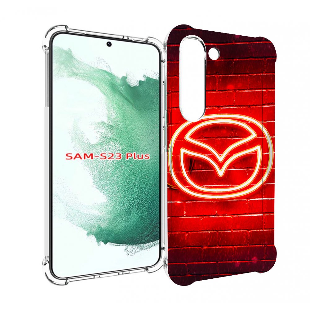 

Чехол MyPads Мазда для Samsung Galaxy S23 Plus +, Прозрачный, Tocco